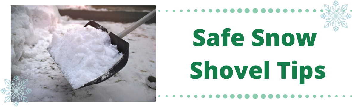 safe snow shoveling